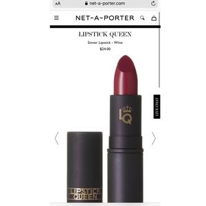 NWT LIPSTICK QUEEN Sinner Lipstick - Wine